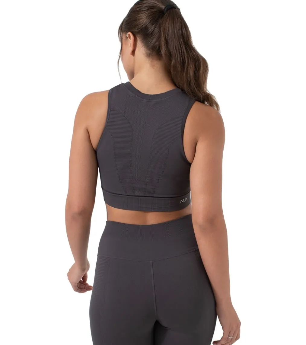 NUX One By One Seamless Yoga Crop Top