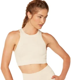 NUX One By One Seamless Yoga Crop Top