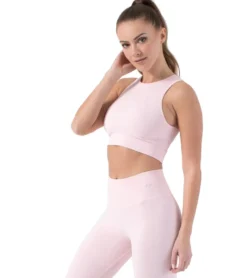 NUX One By One Seamless Yoga Crop Top