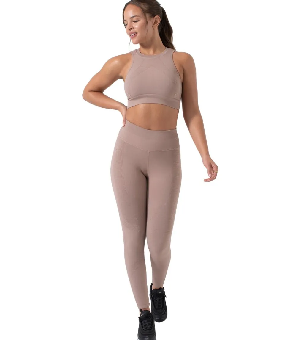 NUX One By One Seamless Yoga Crop Top