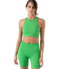 NUX One By One Seamless Yoga Crop Top