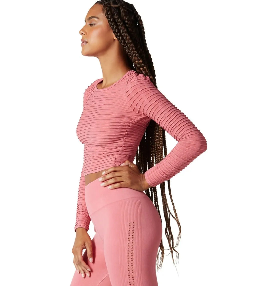 NUX Pucker Up Long Sleeve Mineral Wash