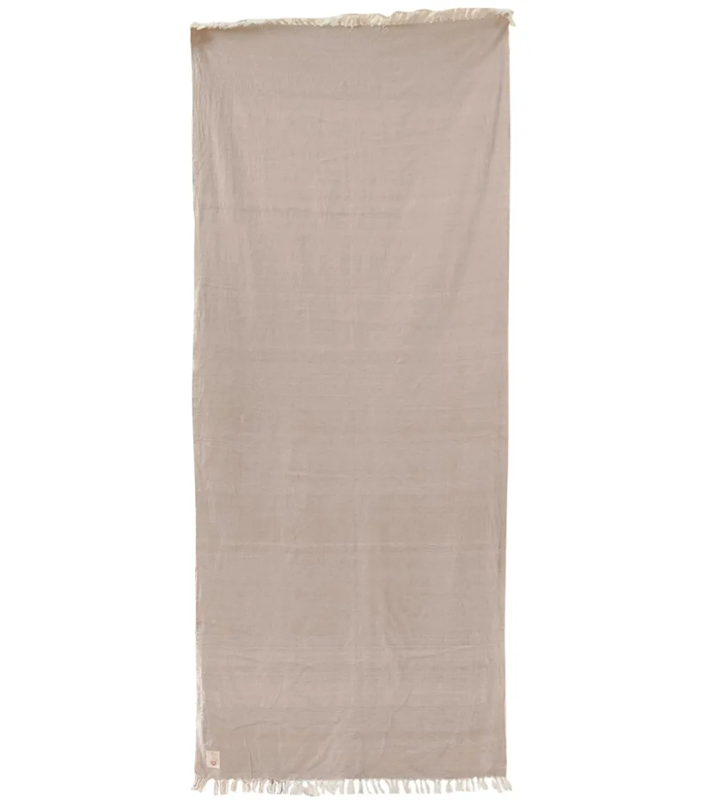 Oko Living Naturally Dyed Herbal Yoga Mat Towel