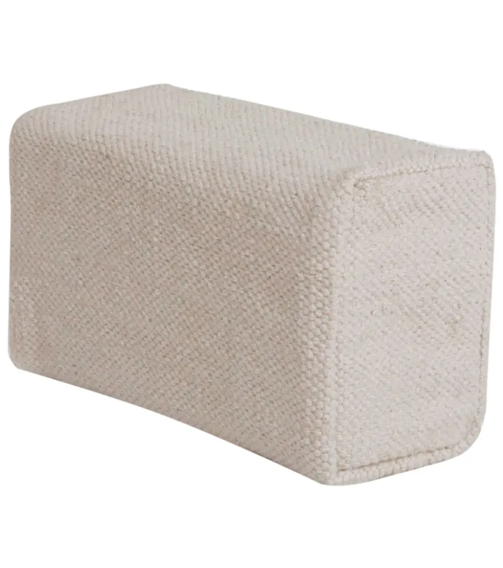 Oko Living Organic Cotton Cork Filled 4" Yoga Block