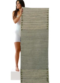 Oko Living Organic Cotton Travel Yoga Rug