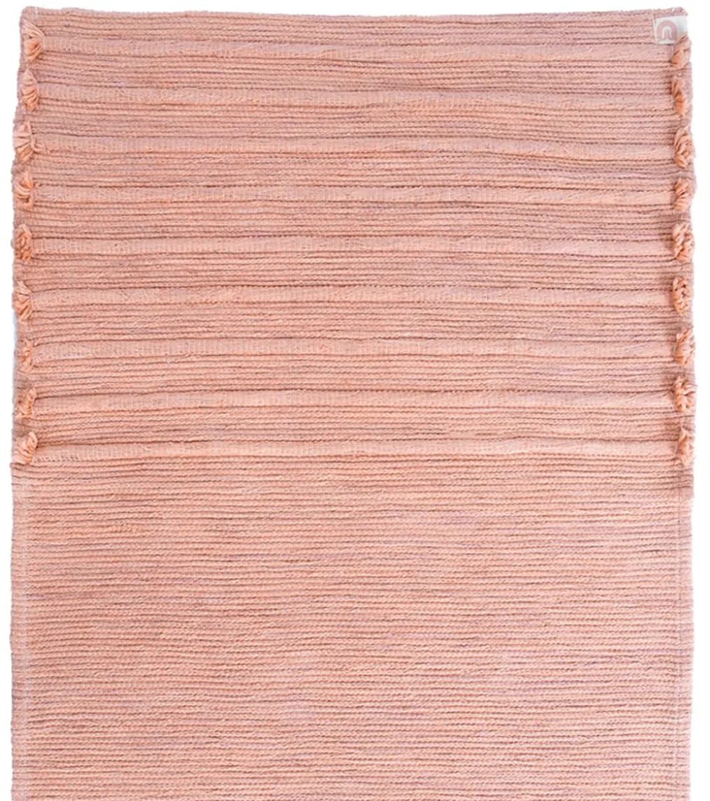 Oko Living Rose Quartz Yoga Rug