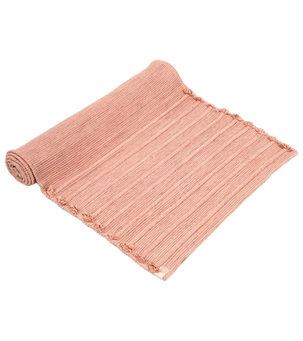 Oko Living Rose Quartz Yoga Rug