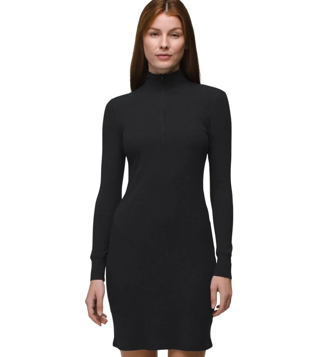 prAna Foundation Rib Long Sleeve Dress
