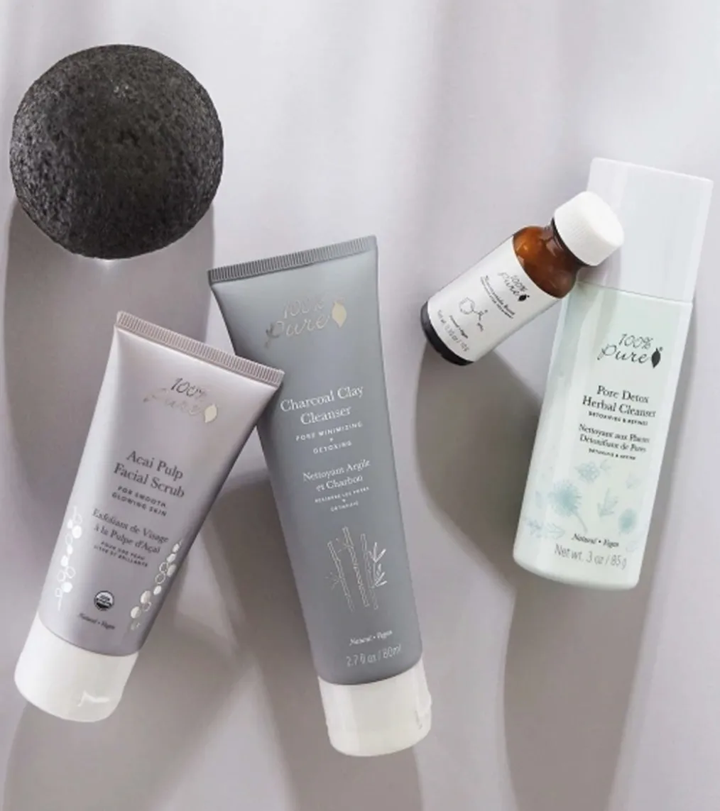 100% Pure Charcoal Clay Cleanser