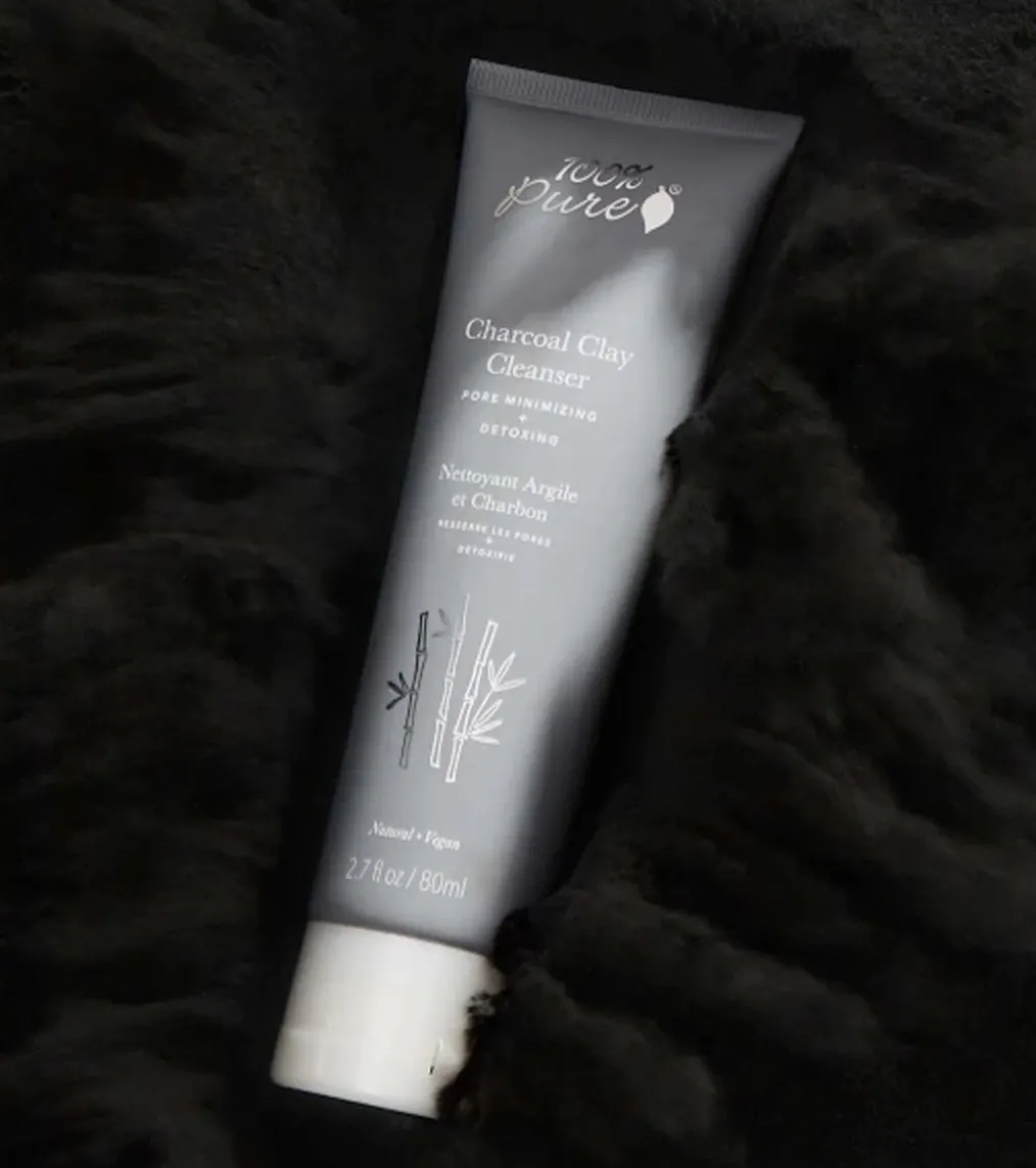 100% Pure Charcoal Clay Cleanser