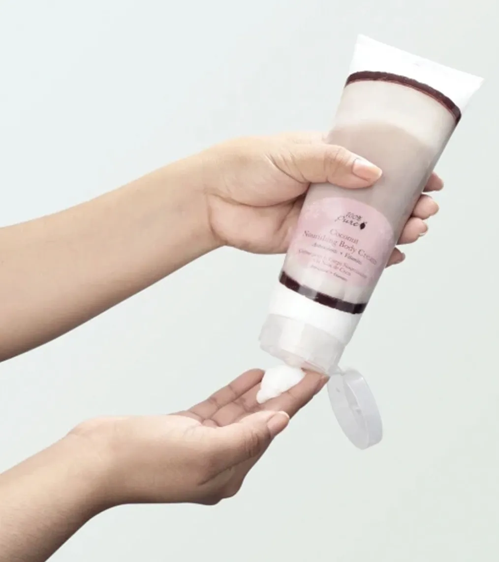 100% Pure Coconut Nourishing Body Cream, 8 oz