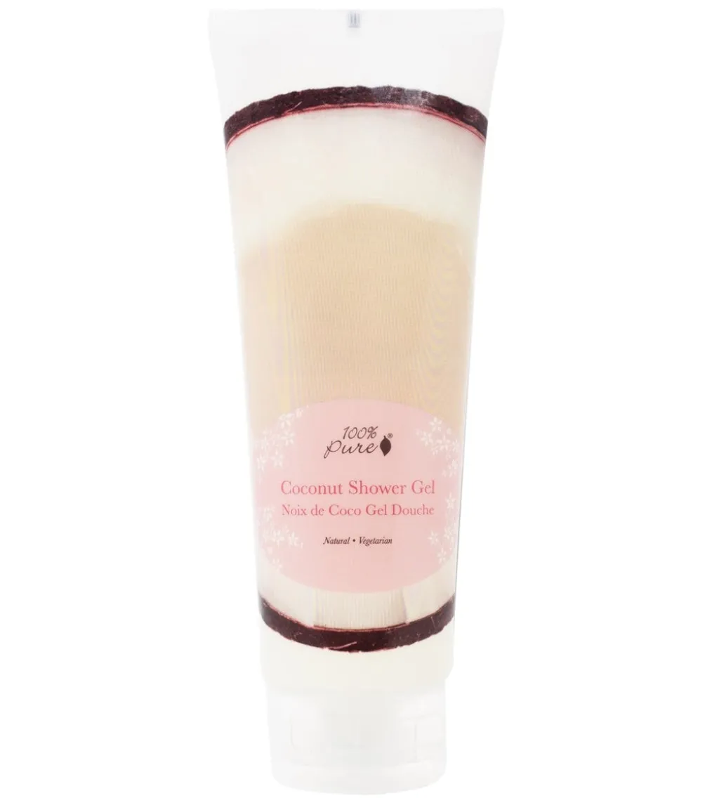 100% Pure Coconut Shower Gel 8 oz.