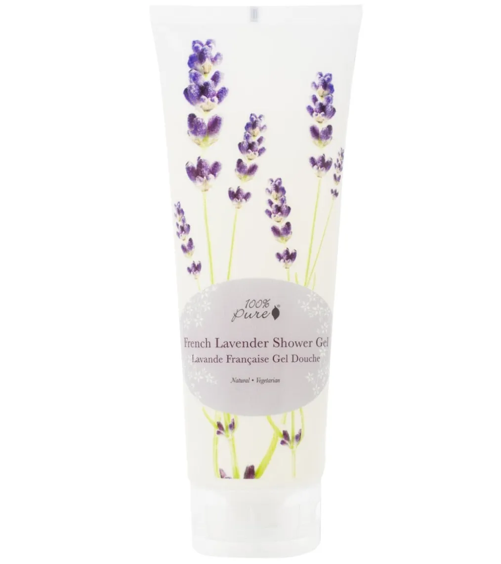 100% Pure French Lavender Shower Gel 8 oz.