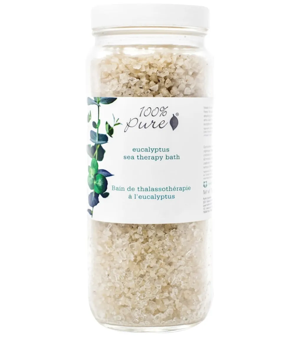 100% Pure Organic Eucalyptus Sea Therapy Bath Soak 15 oz.