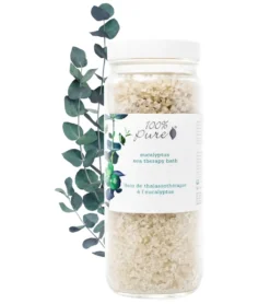 100% Pure Organic Eucalyptus Sea Therapy Bath Soak 15 oz.