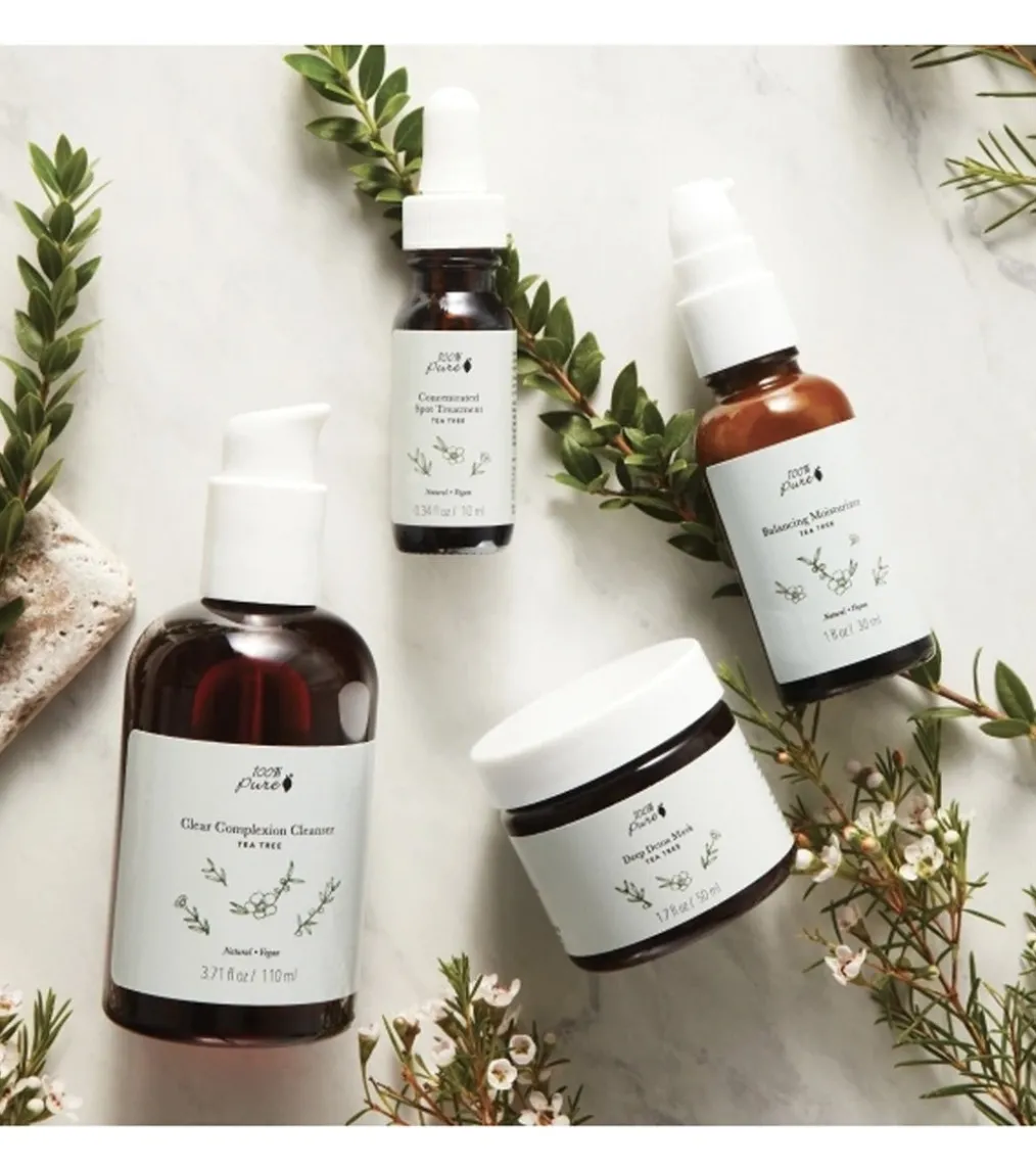 100% Pure Tea Tree Concentrated Spot Treatment, 0.34 fl oz