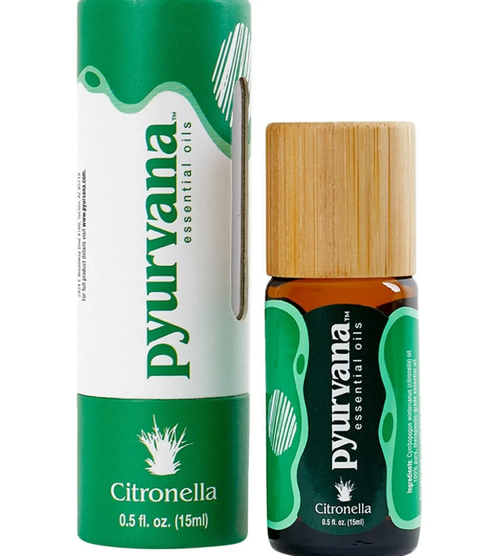 Pyurvana 100% Pure Citronella Essential Oil