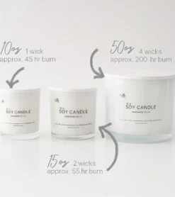 RXLA Bora Bora Soy Candle, 15 oz