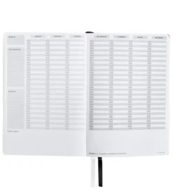 Sked Planner Medium Classic Black Planner