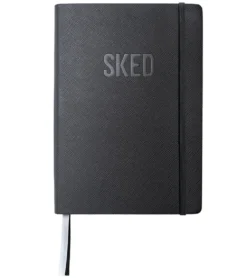 Sked Planner Small Classic Black Planner