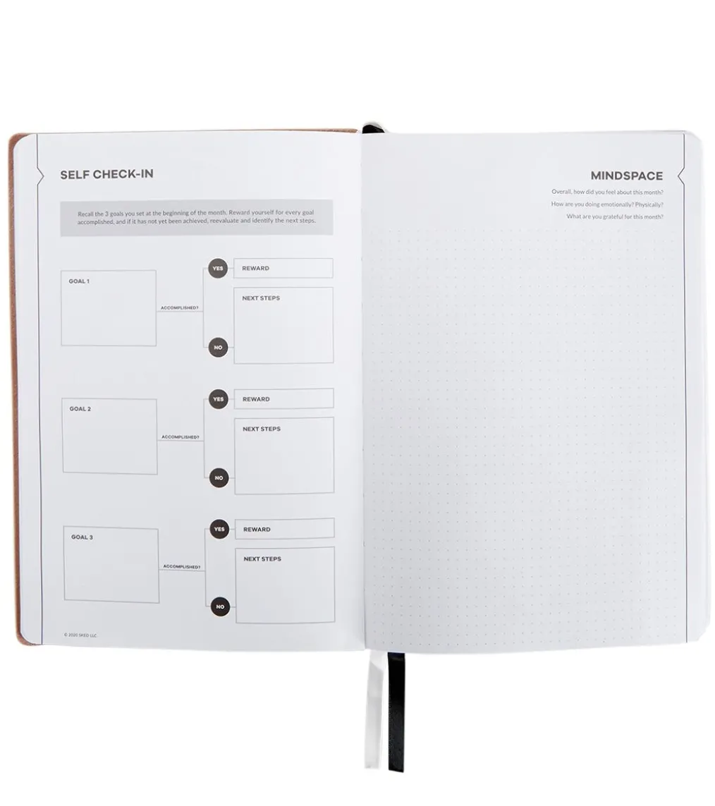 Sked Planner Small Rose Gold Planner