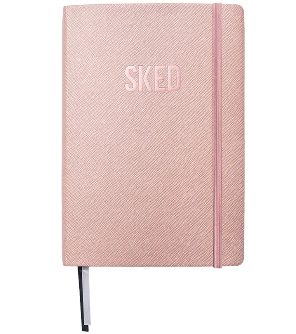 Sked Planner Small Rose Gold Planner