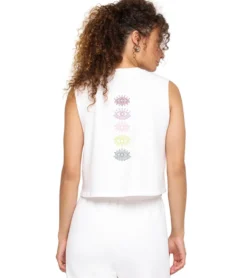 Spiritual Gangster All Eyes Callie Crop Tank