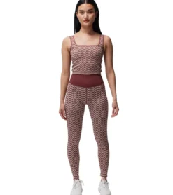 Spiritual Gangster Athena Seamless Jacquard Crop