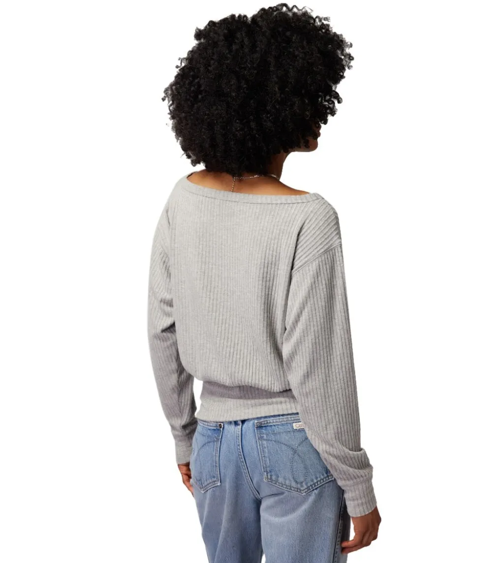 Spiritual Gangster Ballet Rib Banded Hem Vida