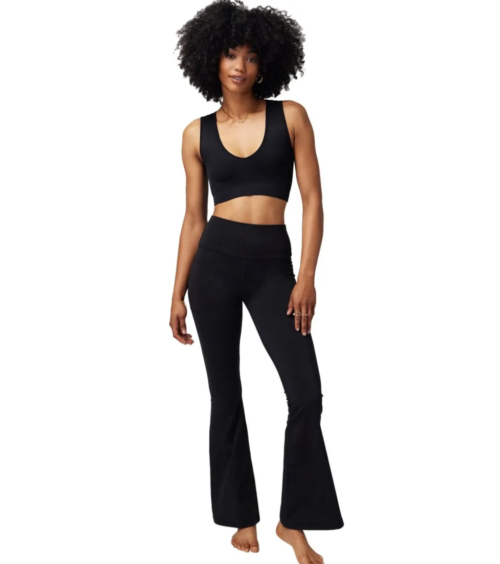 Spiritual Gangster Brooklyn Dream Tech Eco Jersey Flare
