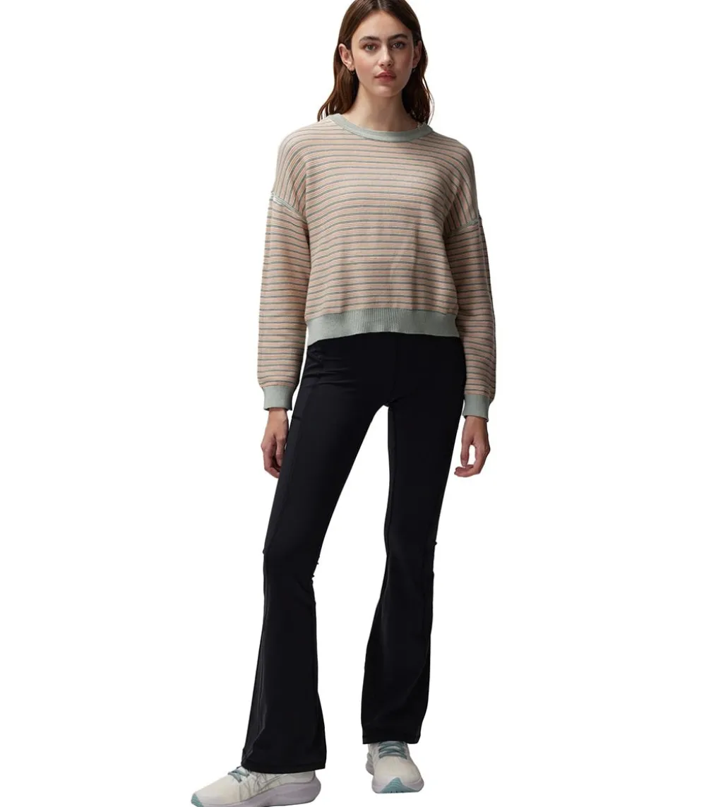 Spiritual Gangster Cotton Gemma Easy Crew Sweater