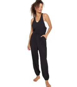 Spiritual Gangster Emmy Woven Jumpsuit