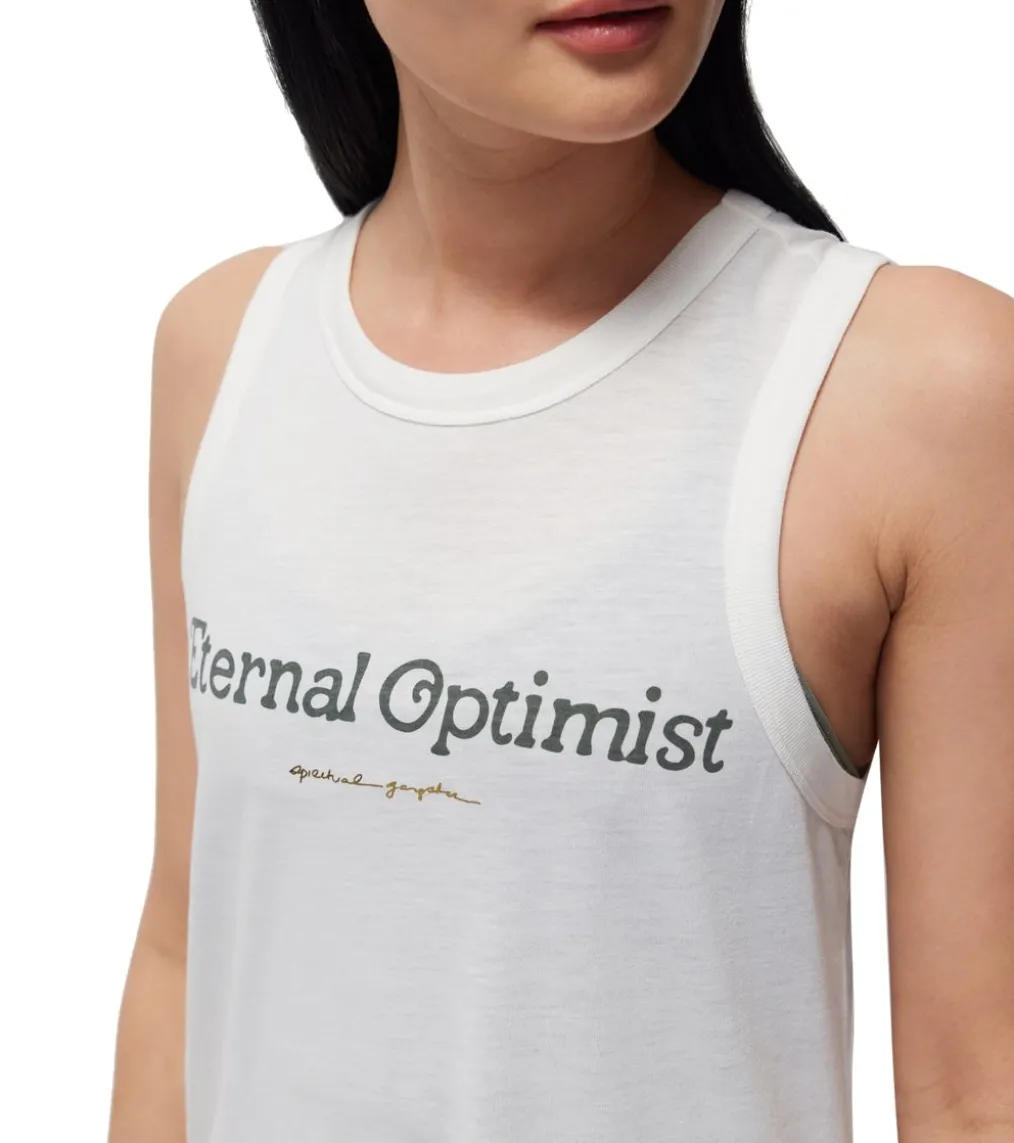 Spiritual Gangster Eternal Optimist Namaste Tank