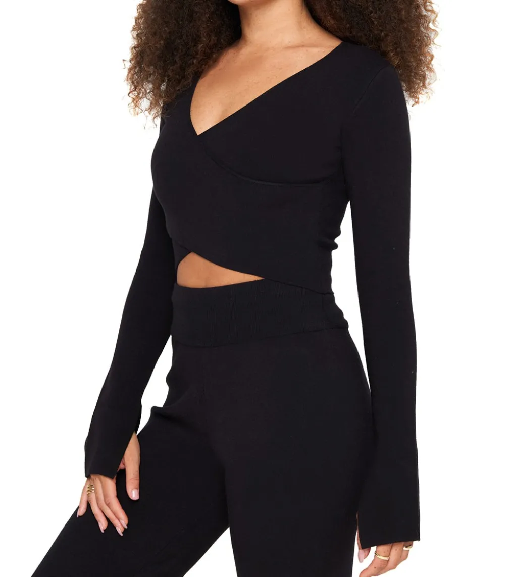 Spiritual Gangster Hadley Wrap Crop