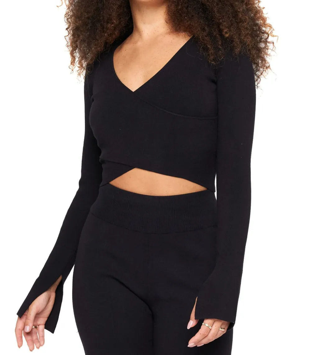 Spiritual Gangster Hadley Wrap Crop