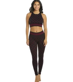 Spiritual Gangster High Neck Jacquard Bra
