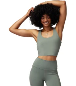 Spiritual Gangster Indie Dream Tech Eco Jersey Crop