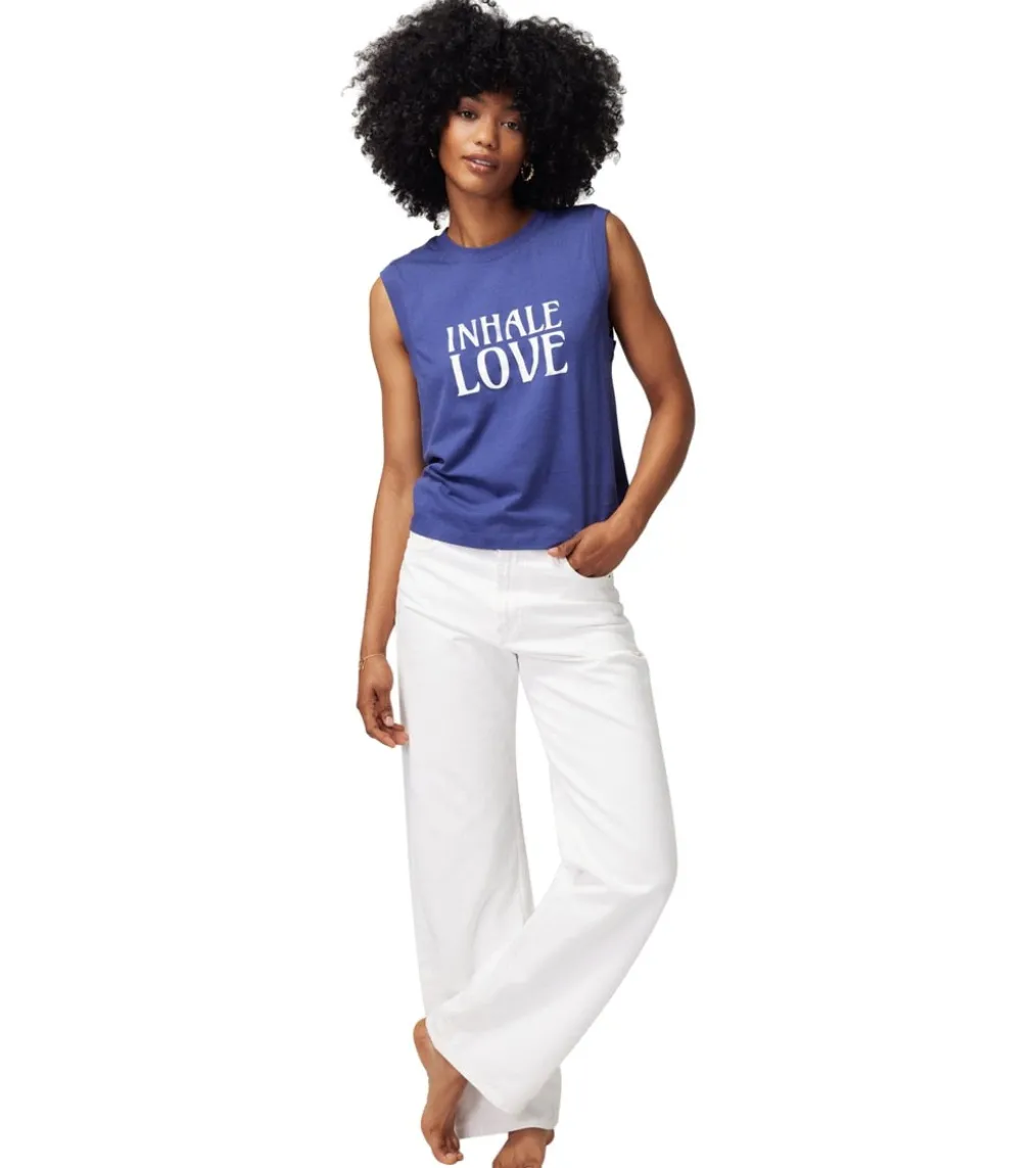 Spiritual Gangster Inhale Love Irina Muscle Tank