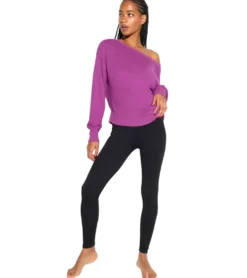 Spiritual Gangster La Vida Off Shoulder Long Sleeve