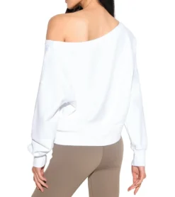 Spiritual Gangster La Vida Off Shoulder Long Sleeve