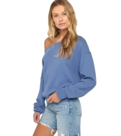 Spiritual Gangster La Vida Off Shoulder Long Sleeve
