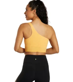 Spiritual Gangster Luna One Shoulder Seamless Tank