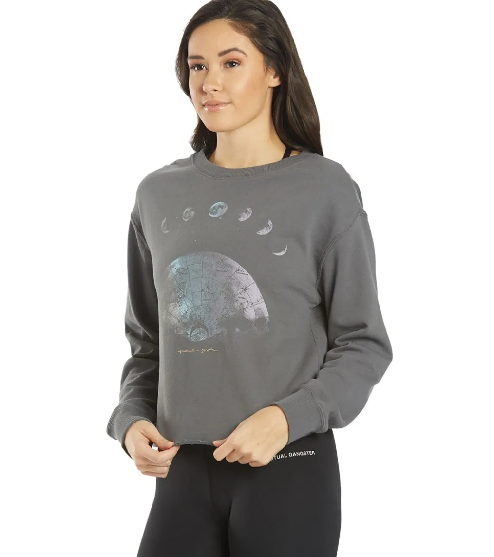 Spiritual Gangster Moon Dream Mazzy Pullover Sweater