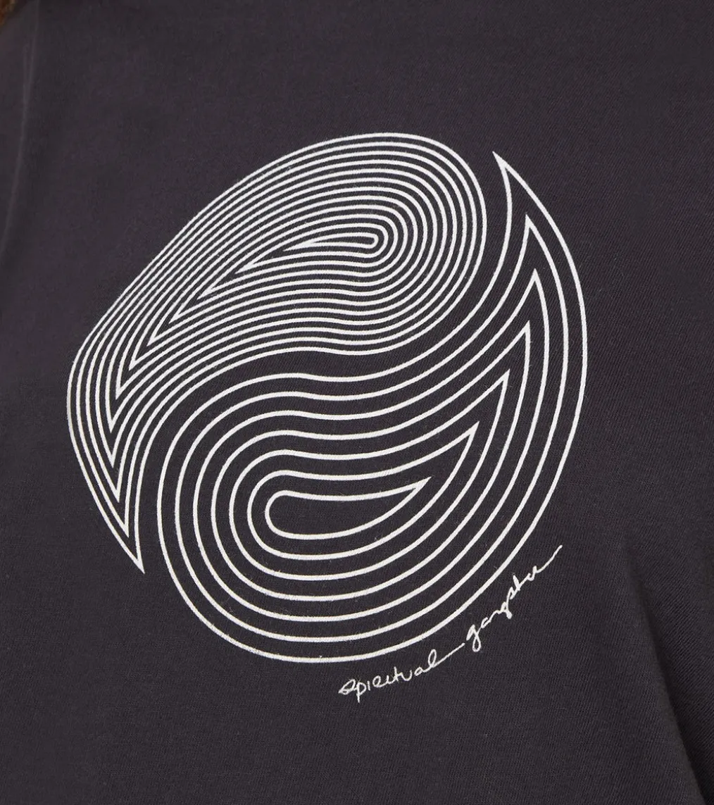 Spiritual Gangster New Wave Lila Short Sleeve Tee