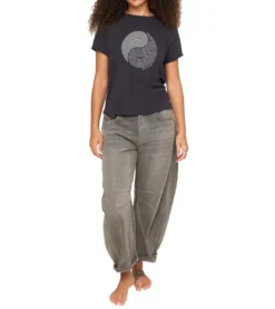 Spiritual Gangster New Wave Lila Short Sleeve Tee