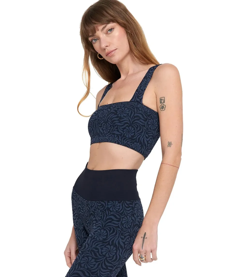 Spiritual Gangster Ria Seamless Jacquard Bra