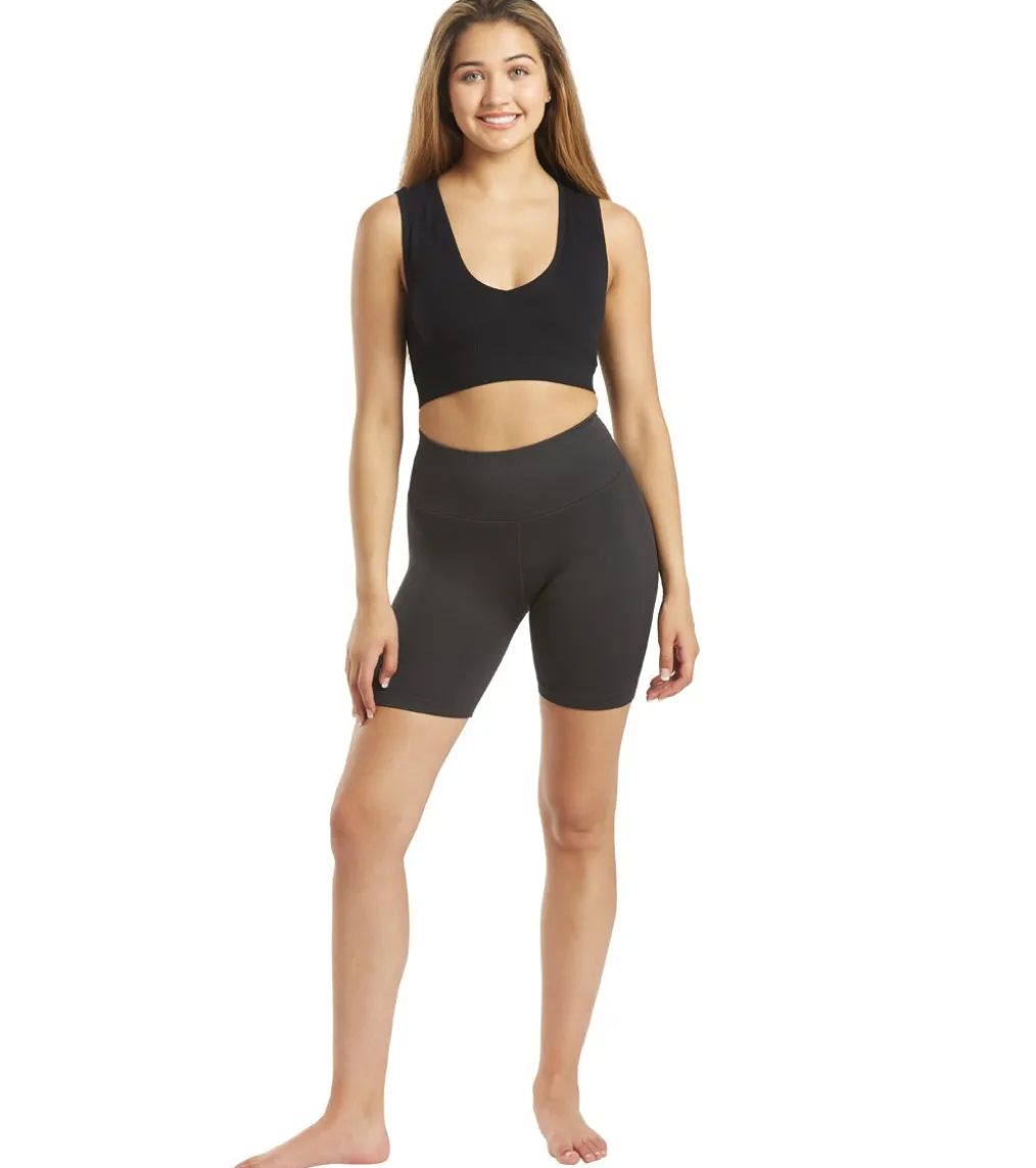 Spiritual Gangster Ribbed Metta Plunge Yoga Brami