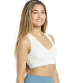 Spiritual Gangster Ribbed Metta Plunge Yoga Brami