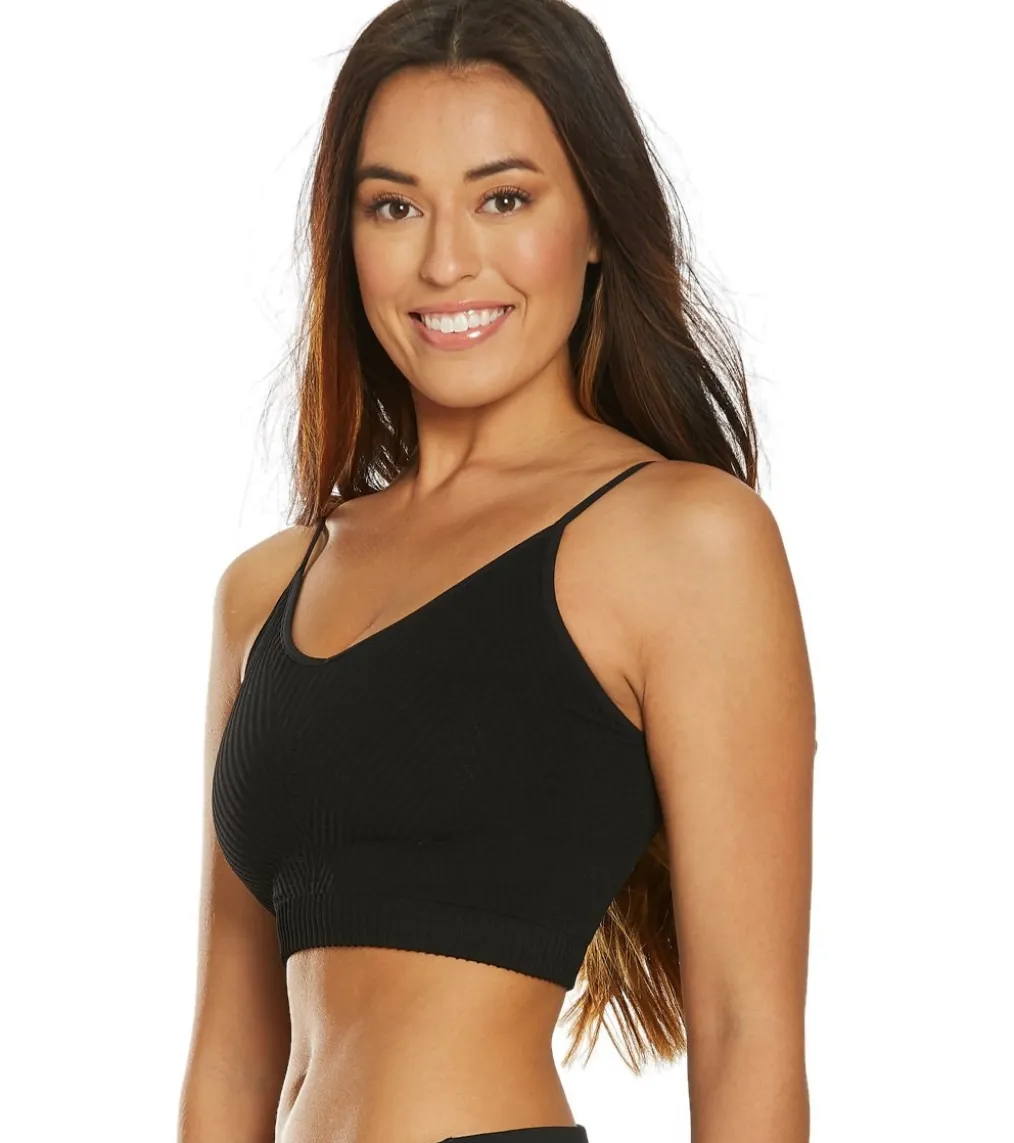 Spiritual Gangster Ribbed Row Crop Tank