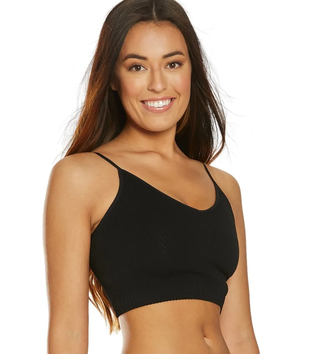 Spiritual Gangster Ribbed Row Crop Tank